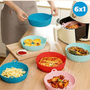 PROMO 6x1 Moldes Antiadherentes de Silicona para Freidora de Aire - ENVIO GRATIS