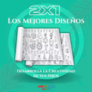 RollArt® | 2X1 Rollos Gigantes de Dibujo para Niños + Regalos!