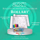 RollArt® | 2X1 Rollos Gigantes de Dibujo para Niños + Regalos!